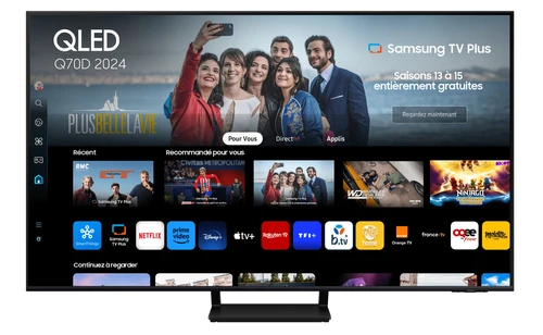 Samsung TQ55Q70DAT 139.7 cm (55") 4K Ultra HD Smart TV Wi-Fi Black 0