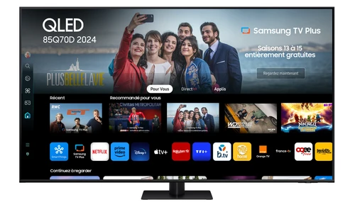 Samsung TV QLED 85" Q70D 2024, 4K, Smart TV 0