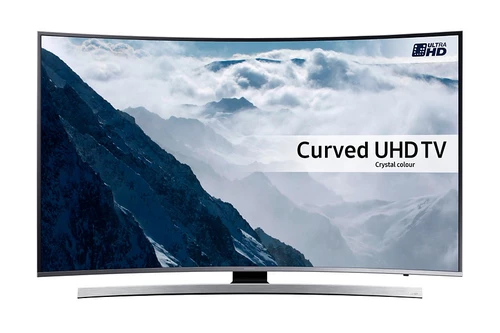 Samsung UE55KU6645U 139.7 cm (55") 4K Ultra HD Smart TV Wi-Fi Black, Silver 0