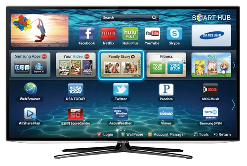 Samsung UN40ES6100 Televisor 101,6 cm (40") Smart TV Wifi Negro 0