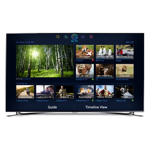 Samsung Series 8 UN55F8000BFXZA TV 138.7 cm (54.6") Full HD Smart TV Wi-Fi Silver 0