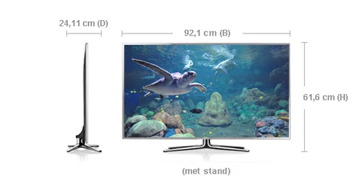 Samsung UE40ES6900S 101,6 cm (40") Full HD Smart TV Wifi Argent 7