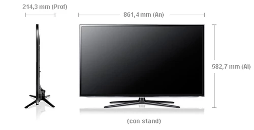 Samsung UE37ES6100W 94 cm (37") Full HD Smart TV Wifi Noir 15