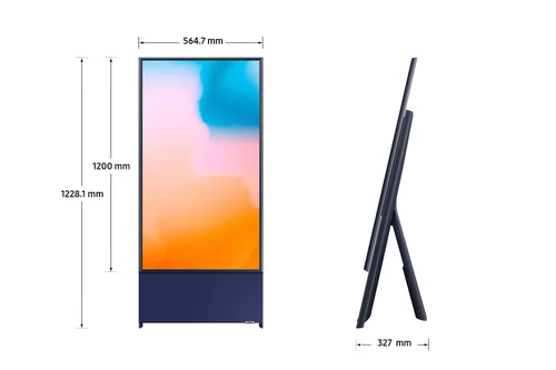 Samsung QE43LS05BAU 109.2 cm (43") 4K Ultra HD Smart TV Wi-Fi Blue 16