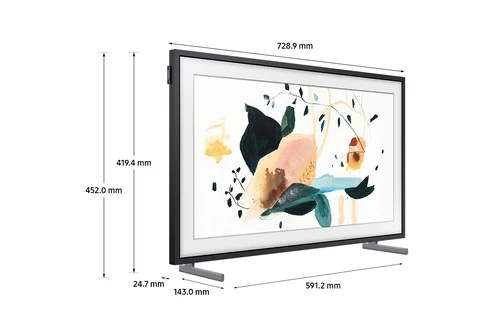 Samsung The Frame QE32LS03TCU 81,3 cm (32") Full HD Smart TV Wifi Noir, Gris 1