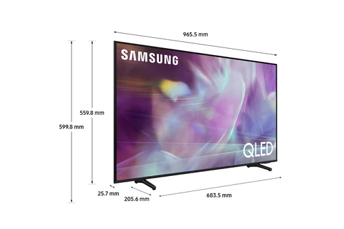 Samsung Series 6 QE43Q60AAU 109.2 cm (43") 4K Ultra HD Smart TV Wi-Fi Black 1