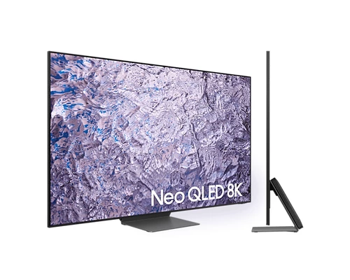 Samsung TQ85QN800CTXXC TV 2.16 m (85") Wi-Fi Black, Silver 1