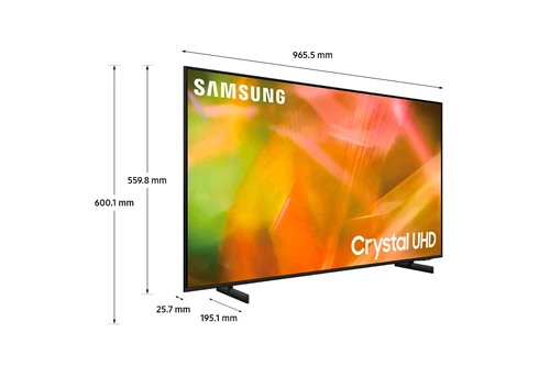 Samsung Series 8 UE43AU8070 109.2 cm (43") 4K Ultra HD Smart TV Wi-Fi Black 1