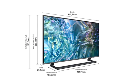 Samsung Q72D GQ43Q72DAUXZG TV 109.2 cm (43") 4K Ultra HD Smart TV Wi-Fi Grey 2
