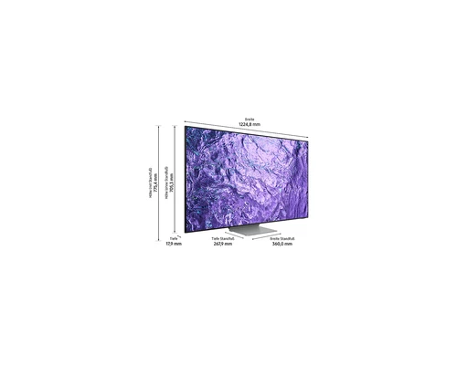 Samsung GQ55QN700CTXZG TV 139.7 cm (55") 8K Ultra HD Smart TV Wi-Fi Black, Titanium 2