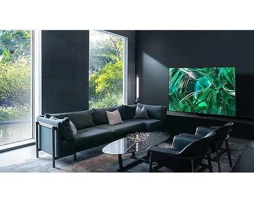 Samsung GQ55S95CATXZG TV 139.7 cm (55") 4K Ultra HD Smart TV Wi-Fi Black, Titanium 2