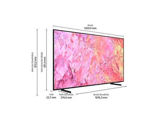 Samsung GQ65Q60CAUXZG TV 165.1 cm (65") 4K Ultra HD Smart TV Wi-Fi Black 2