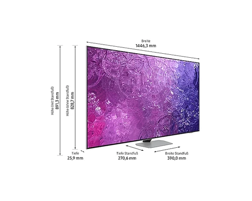 Samsung GQ65QN93 165.1 cm (65") 4K Ultra HD Smart TV Wi-Fi Silver 1