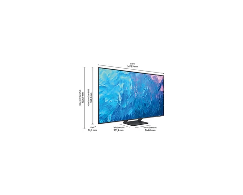 Samsung GQ75Q70CATXZG Televisor 190,5 cm (75") 4K Ultra HD Smart TV Wifi Gris, Titanio 2