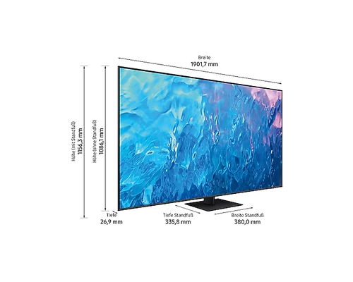 Samsung GQ85Q70CATXZG TV 2.16 m (85") 4K Ultra HD Smart TV Wi-Fi Grey, Titanium 2