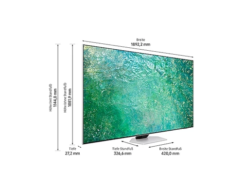 Samsung GQ85QN85CATXZG TV 2.16 m (85") 4K Ultra HD Smart TV Wi-Fi Silver 2