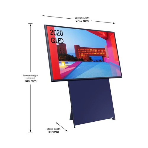 Samsung QE43LS05TCUXXU Televisor Pantalla flexible 109,2 cm (43") 4K Ultra HD Smart TV Wifi Azul 2