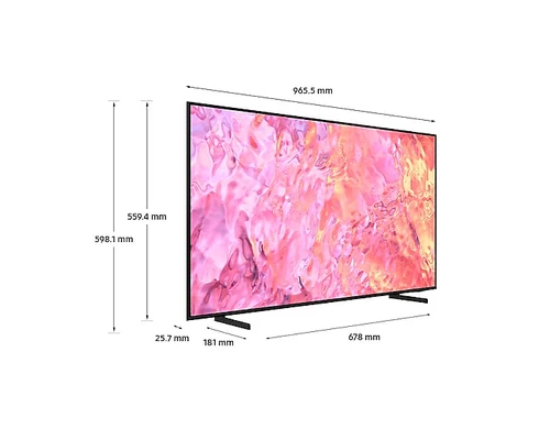 Samsung Series 6 QE43Q60CAUXXH Televisor 109,2 cm (43") 4K Ultra HD Smart TV Wifi Gris 2