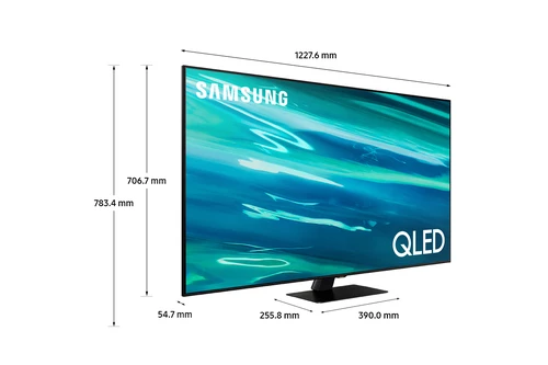 Samsung Series 8 QE55Q80AAT 139.7 cm (55") 4K Ultra HD Smart TV Wi-Fi Silver 2