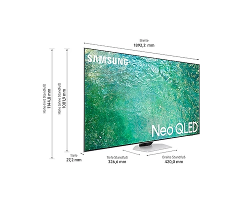 Samsung QE85QN85CAT 2.16 m (85") 4K Ultra HD Smart TV Wi-Fi Silver 1