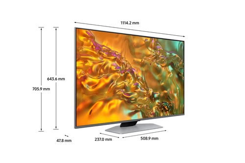 Samsung TV AI QLED 50" Q80D 2024, 4K 2