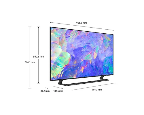 Samsung Series 8 F-43CU85S60B Televisor 109,2 cm (43") 4K Ultra HD Smart TV Wifi Titanio 2