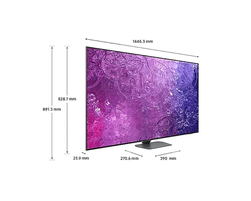 Samsung Series 9 F-65QN90Q600C TV 165.1 cm (65") 4K Ultra HD Smart TV Wi-Fi Silver 2
