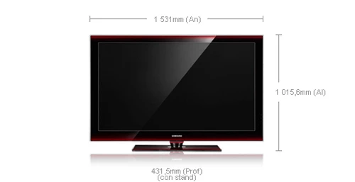 Samsung PS63A756T1MXXC TV 160 cm (63") Full HD Noir 3