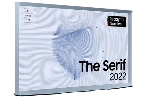 Samsung The Serif QE43LS01BBU 109,2 cm (43") 4K Ultra HD Smart TV Wifi Azul 3