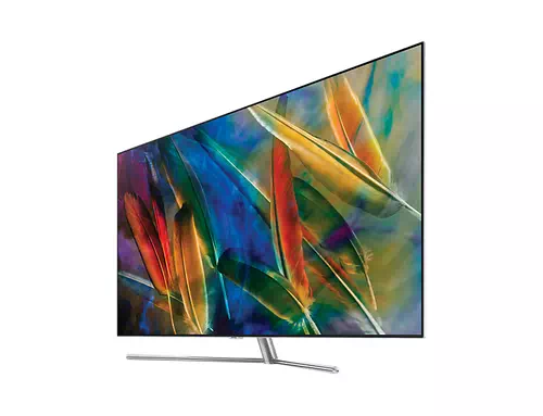 Samsung Q7F QE75Q7FGMTXZG TV 190.5 cm (75") 4K Ultra HD Smart TV Wi-Fi Silver, Stainless steel 3