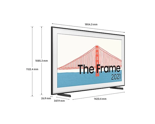 Samsung The Frame QE85LS03AAUXXC Televisor 2,16 m (85") 4K Ultra HD Smart TV Wifi Negro 3