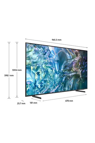 Samsung TQ43Q68DAU 109.2 cm (43") 4K Ultra HD Smart TV Wi-Fi Black 3