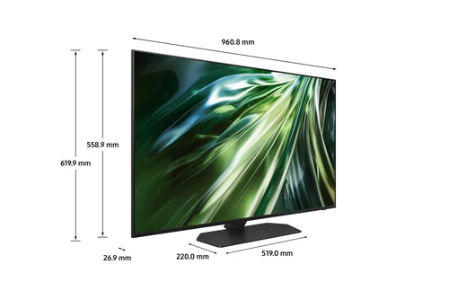 Samsung TQ43QN90DAT 109.2 cm (43") 4K Ultra HD Smart TV Wi-Fi Black 3