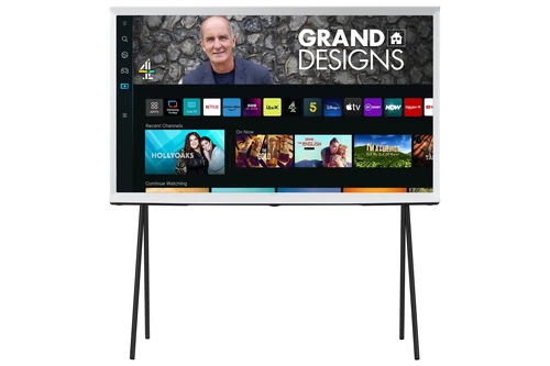 Samsung The Serif 65" LS01B QLED 4K HDR Smart TV in Cloud White (2023) 4