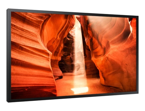Samsung OM55N Digital signage flat panel 139.7 cm (55") VA Wi-Fi 4000 cd/m² Full HD Black Built-in processor Tizen 4.0 24/7 4