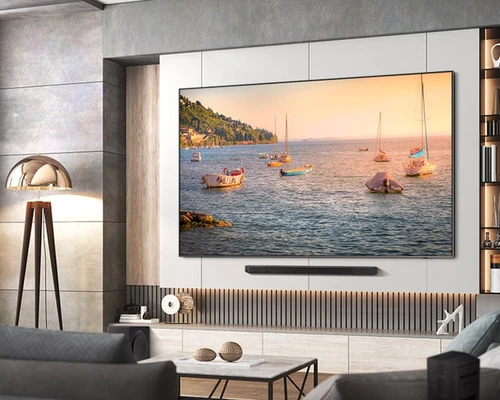 Samsung QE98Q80CATXXN TV 2.49 m (98") 4K Ultra HD Smart TV Wi-Fi Carbon, Silver 4