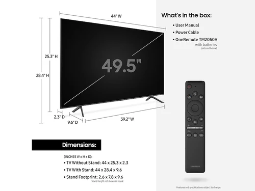 Samsung QN50Q60TAFXZA Televisor 127 cm (50") 4K Ultra HD Smart TV Wifi Negro, Titanio 4