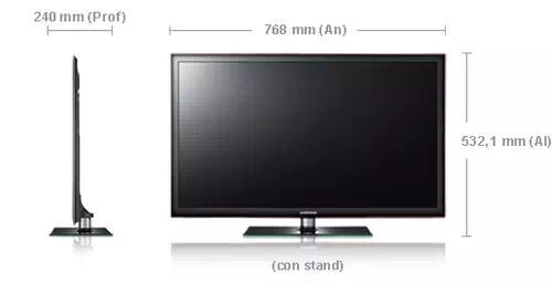Samsung UE32D5500RW 81,3 cm (32") Full HD Negro 4