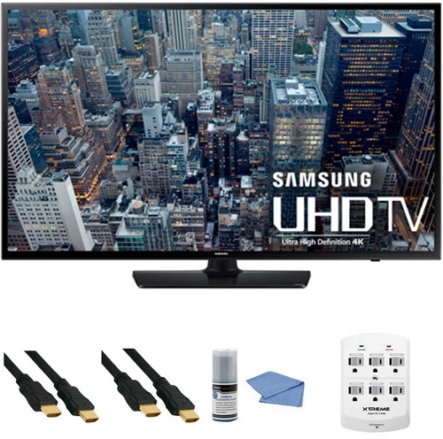 Samsung UN65JU6400F + Hookup Kit 163,8 cm (64.5") 4K Ultra HD Smart TV Wifi Noir 4