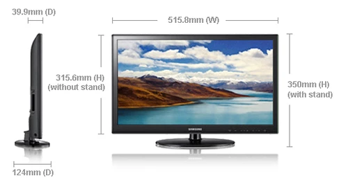Samsung UE22D5003BW 55.9 cm (22") Full HD Black 5