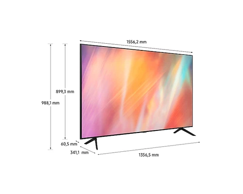 Samsung UE70AU7172U 177.8 cm (70") 4K Ultra HD Smart TV Wi-Fi Grey, Titanium 5