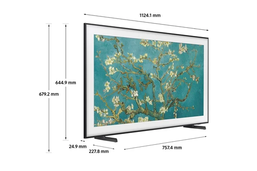 Samsung The Frame 2023 50” QLED 4K HDR Smart TV with S61B S-Series Lifestyle Soundbar 7