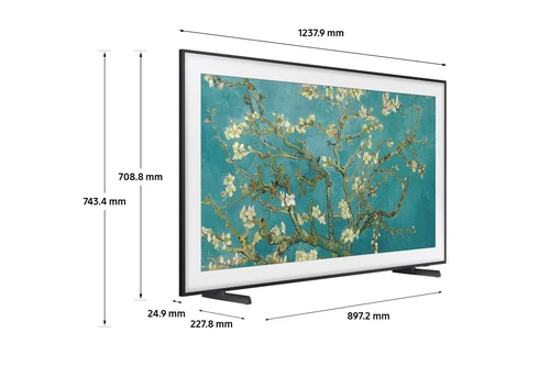 Samsung The Frame 2023 55” QLED 4K HDR Smart TV with S61B S-Series Lifestyle Soundbar 7