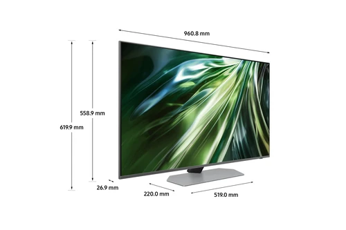 Samsung QN93D QE43QN93DAT 109,2 cm (43") 4K Ultra HD Smart TV Wifi Carbono 2000 cd / m² 7