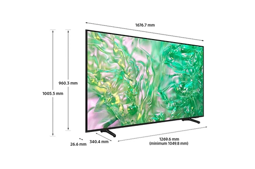 Samsung 2024 75” DU8070 Crystal UHD 4K HDR Smart TV 7