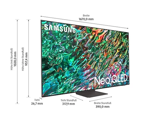 Samsung QN92B 165.1 cm (65") 4K Ultra HD Smart TV Wi-Fi Silver 7