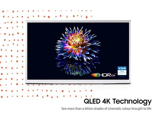 Samsung The Serif 43" LS01B QLED 4K HDR Smart TV in Cotton Blue (2023) 8