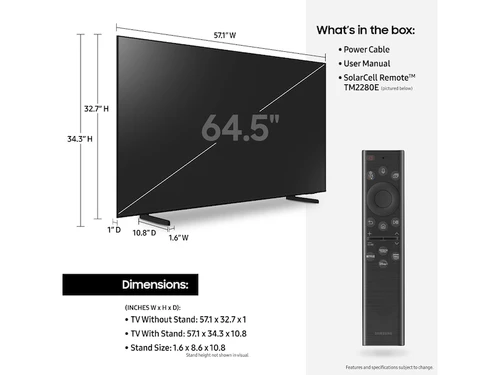 Samsung 65" Class Q60B QLED 4K Smart TV 165.1 cm (65") 4K Ultra HD Wi-Fi Black 8