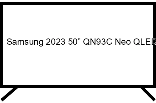 Mettre à jour le système d'exploitation Samsung 2023 50” QN93C Neo QLED 4K HDR Smart TV