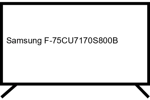 Actualizar sistema operativo de Samsung F-75CU7170S800B